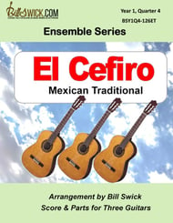 El Cefiro Guitar and Fretted sheet music cover Thumbnail